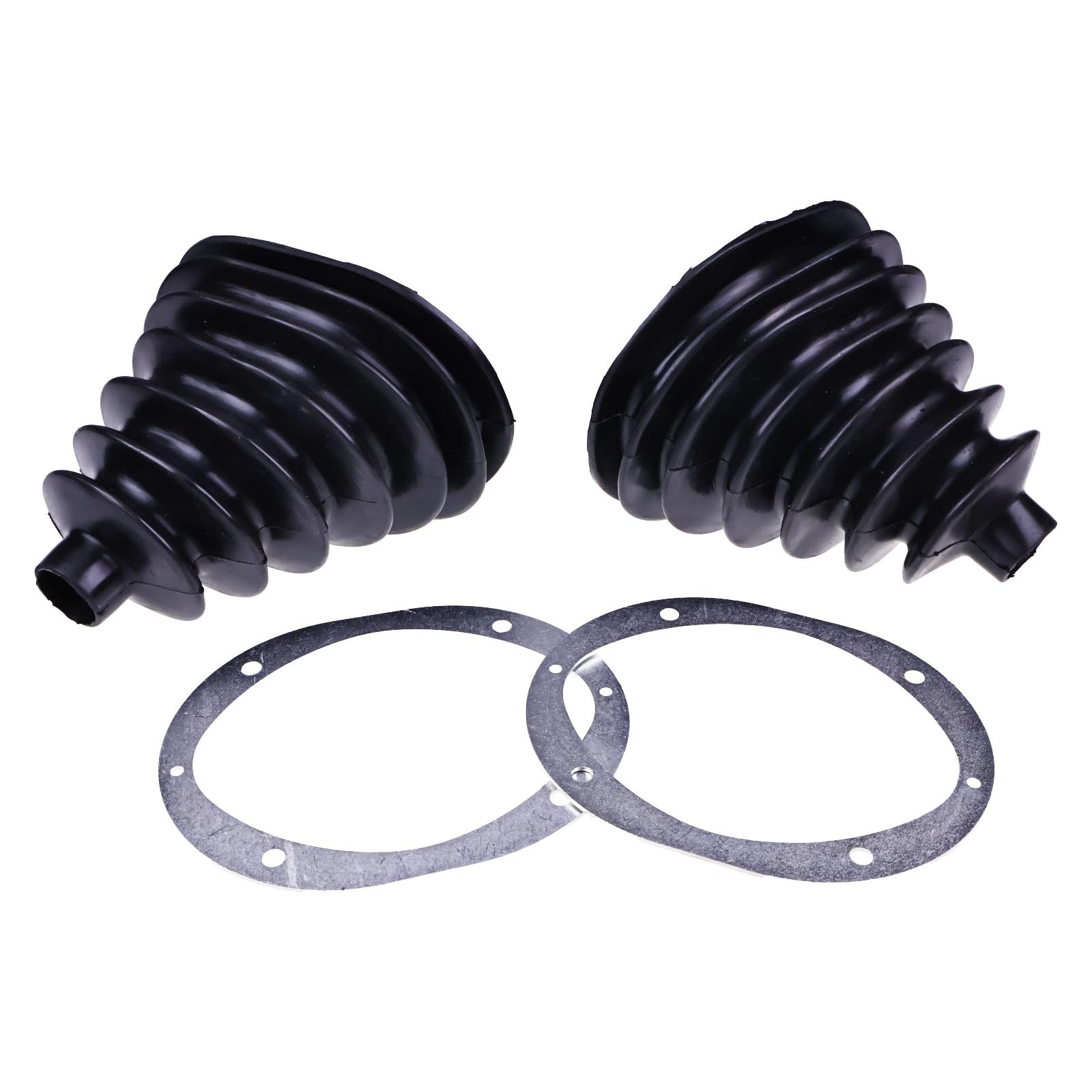 ZTUOAUMA Steering Arm Rubber Boot Kit - 2 Boots & 2 Gaskets 6532127 For Bobcat Skid Steer Loaders