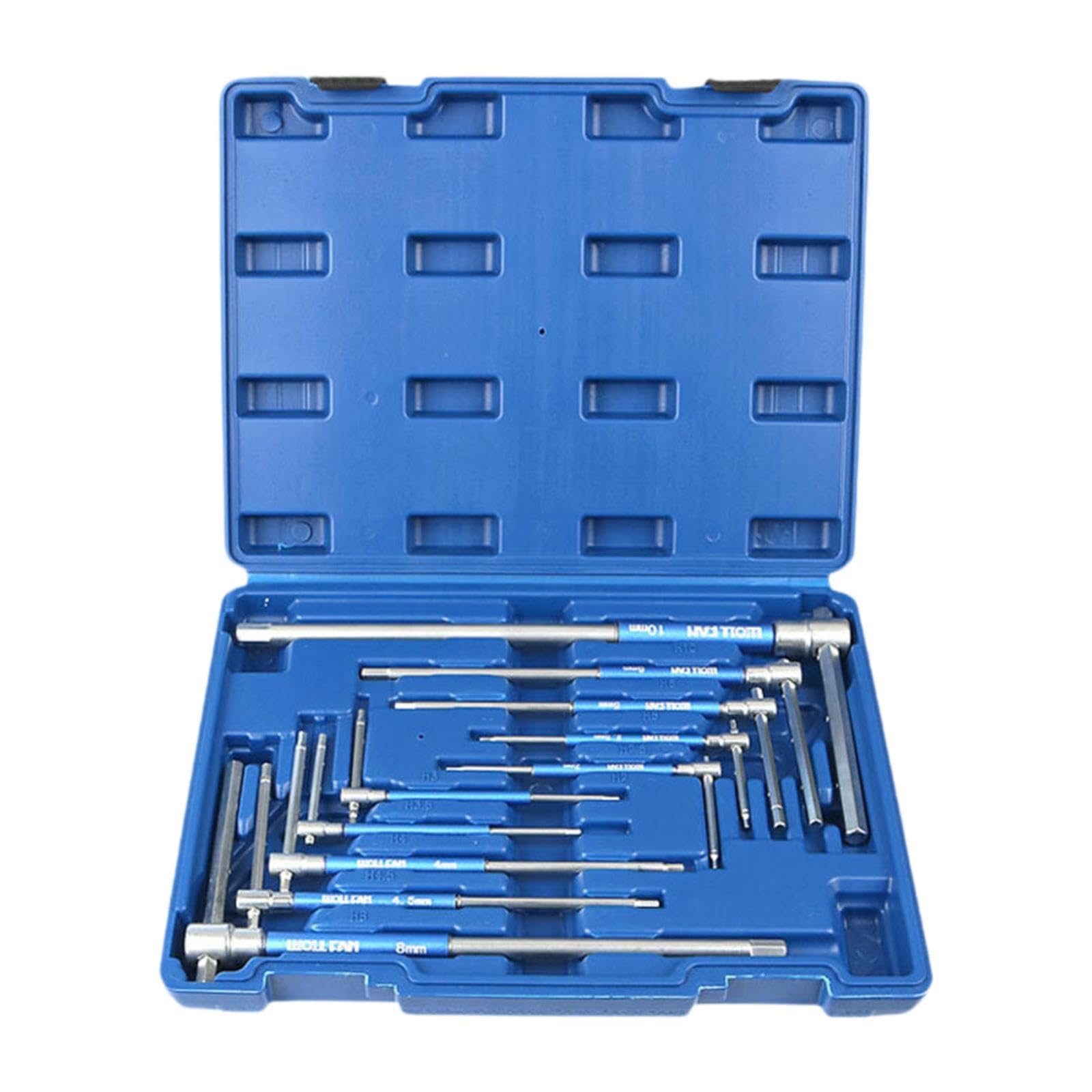 Llave Allen T Antideslizante 10 Piezas