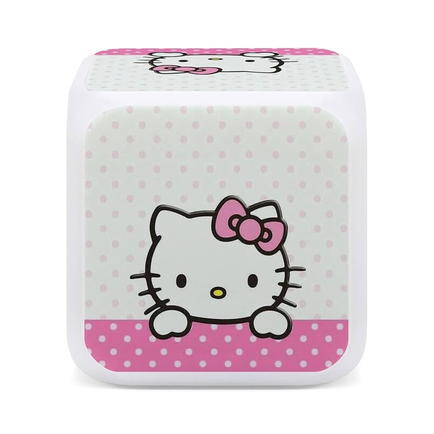 時間合ってます！レア！レトロ！ハローキティ目覚まし時計 平成レトロ ハローキティ 目覚まし時計 - メルカリ