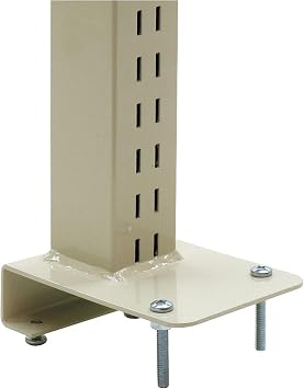 BenchPro Single Sided Slots Uprights, Set of Two - 36" High