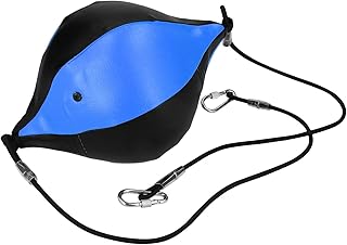 Nimomo Speed Punch Bag - Saco de boxeo para colgar, accesorio de entrenamiento de doble extremo, color negro y azul