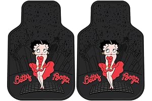 Betty Boop "Let's Roll" Skyline Auto Floor Mats