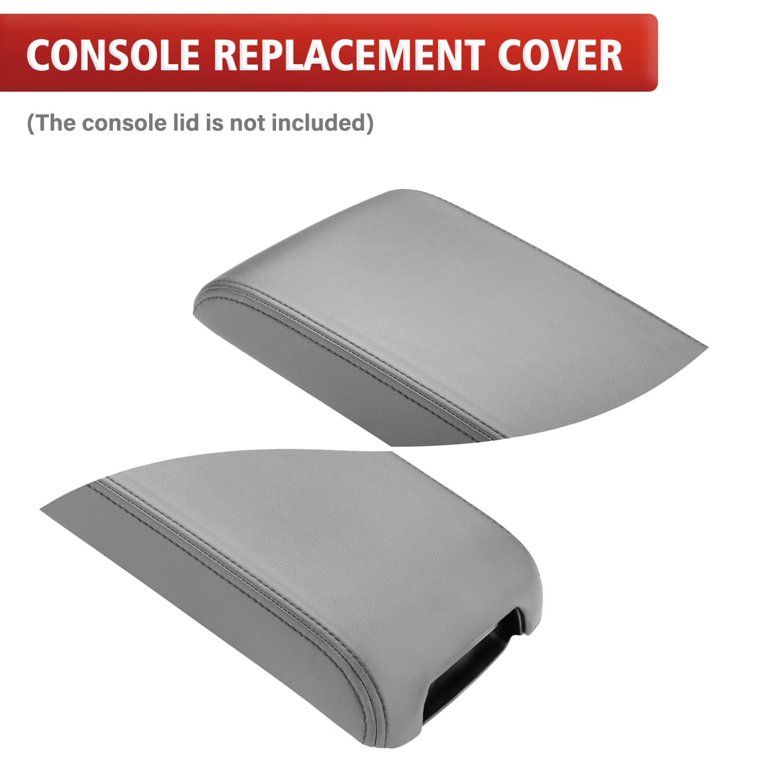 Fits 2012-2017 Toyota Camry Leather Center Console Lid Armrest - Foto 7