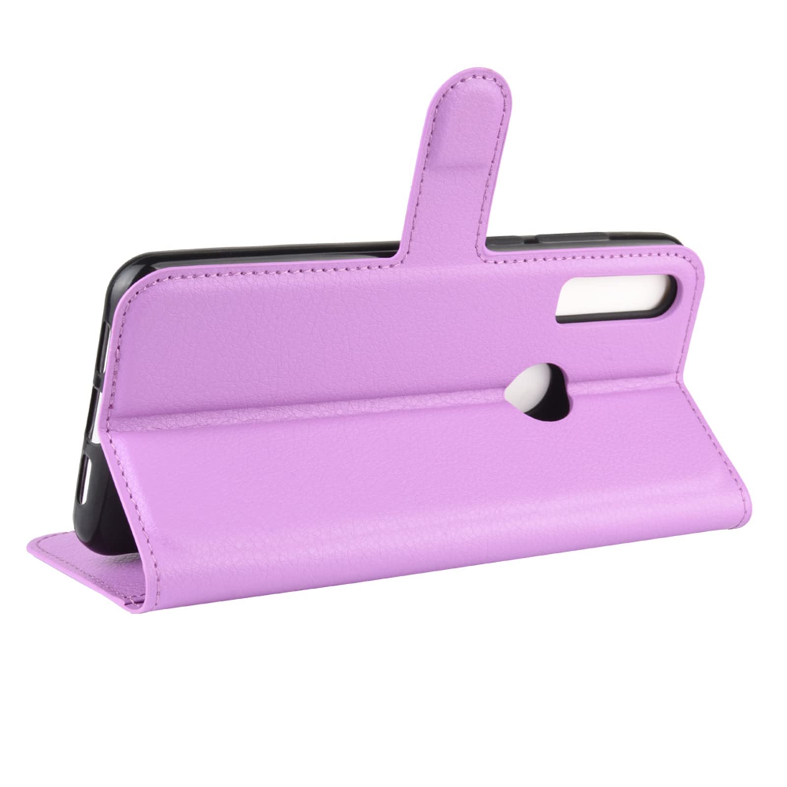 FMPCUON Custodia per Alcatel 1S 2021, Flip Custodia in Pelle Alcatel 3L 2021, Cover a Libro Alcatel Vodafone Smart V12 Magnetica Portafoglio per Alcatel 1S 2021/3L 2021/ Vodafone Smart V12 Case, Nero