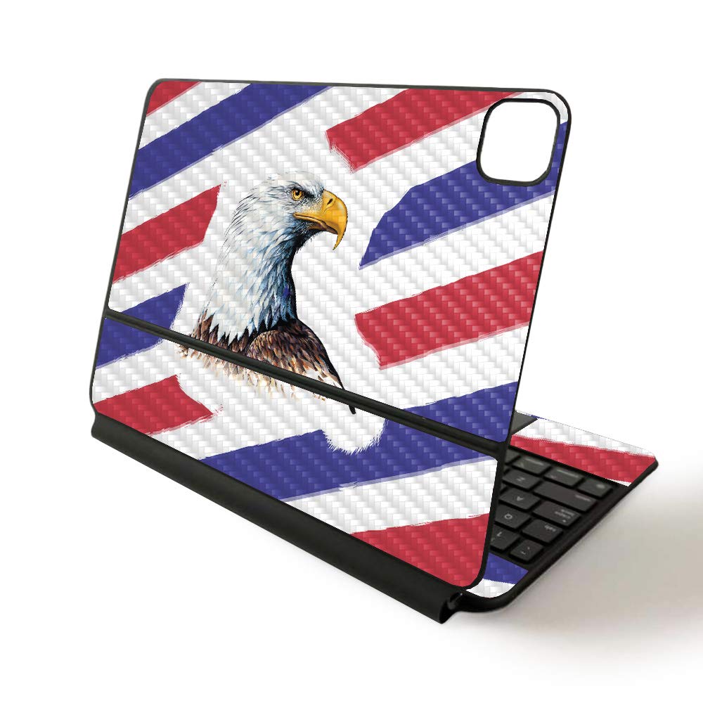 MightySkins Skin for Apple Magic Keyboard for iPad Pro 11-inch (2020) - Sushi | Protective, Durable, and Unique Vinyl Decal wrap Cover