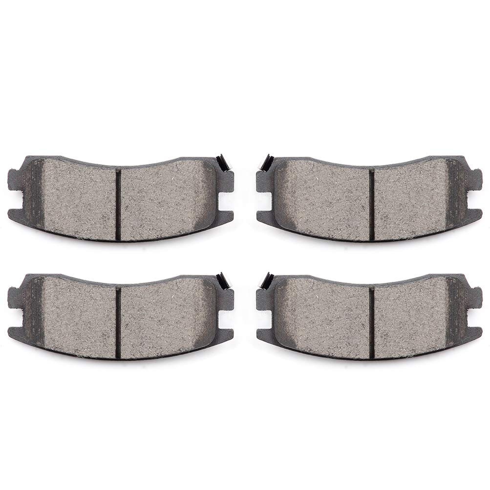 cciyu D714 Ceramic Rear Brake Pad Set Fit For Buick LeSabre,Regal,For Cadillac Allante,Eldorado,For Chevy Lumina,For Oldsmobile Aurora,For Pontiac Bonneville,For Saturn SC1,SC2,SL,SL2,SW1