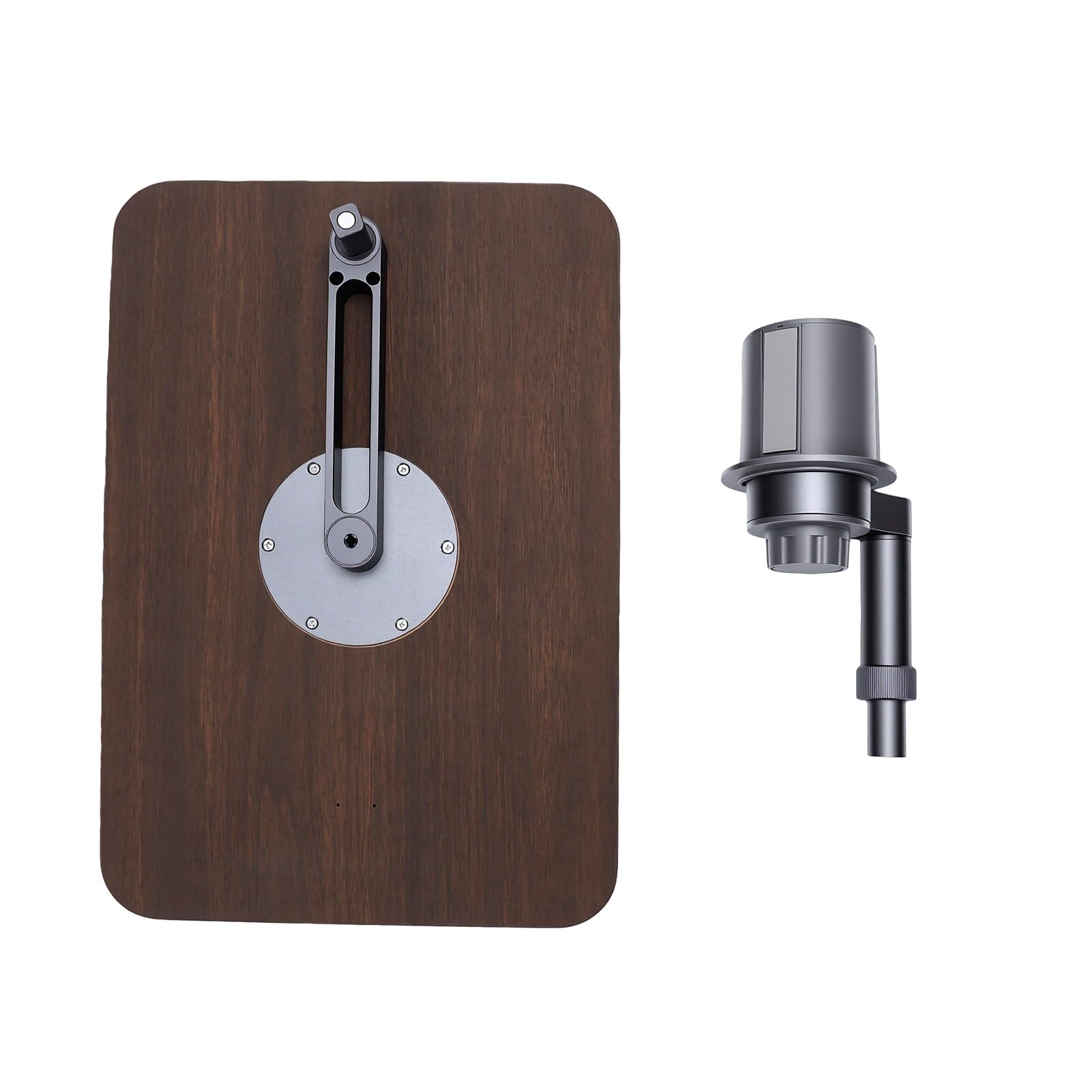 Fydun Porta Tazza Auto Tavolino Porta Tazza Scrivania Laptop Vassoio Legno