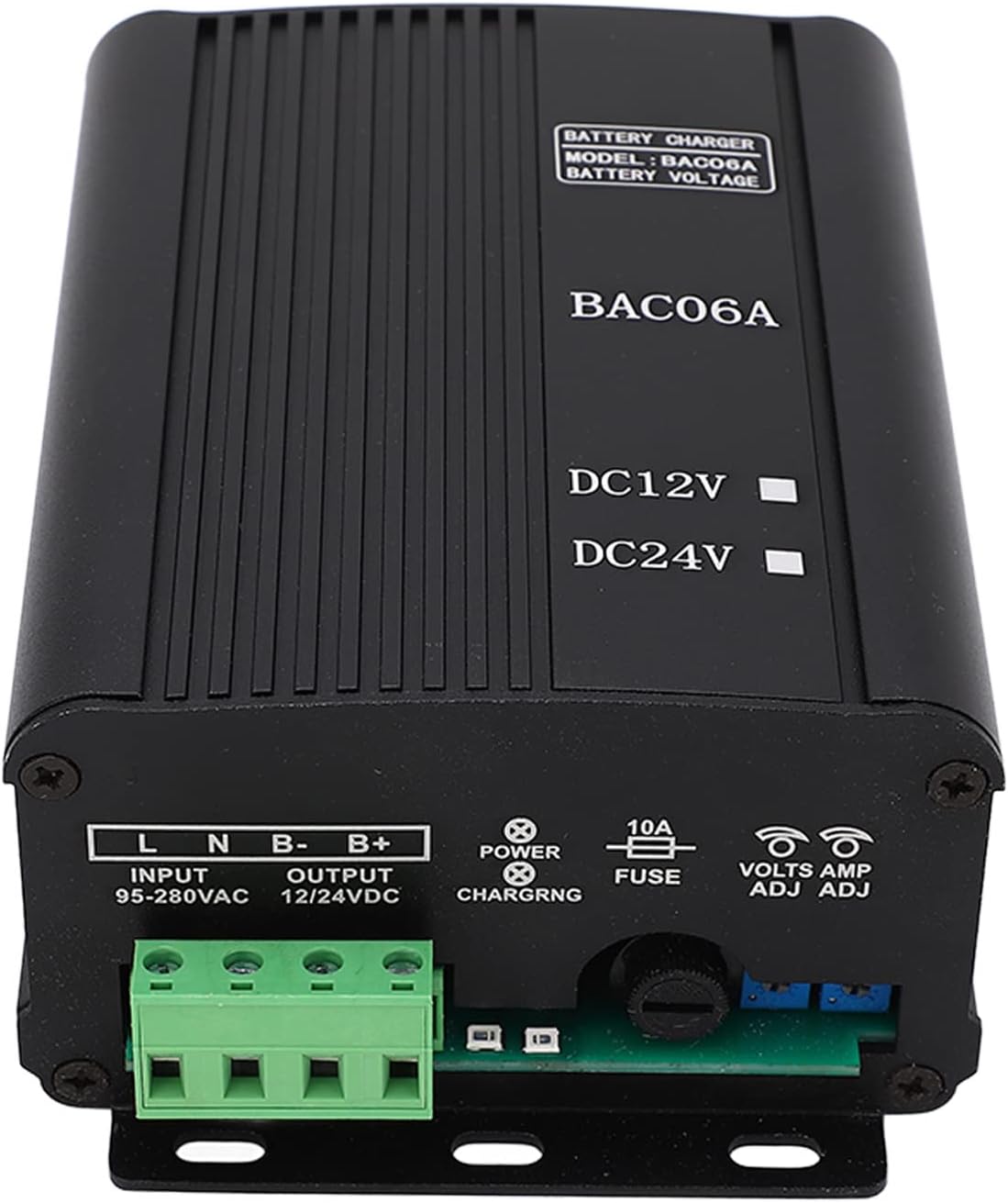 Generator Battery Charger Low Consumption Automatic Intelligent Genset Charger AC100‑240V (24V)