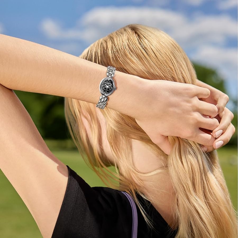 ひまわり☆コーチ☆　シグネチャー柄 2バンドサンダル　6.5　新品同様！ Amazon.com: COACH Cadie Women's Watch - 2H Quartz Watch with