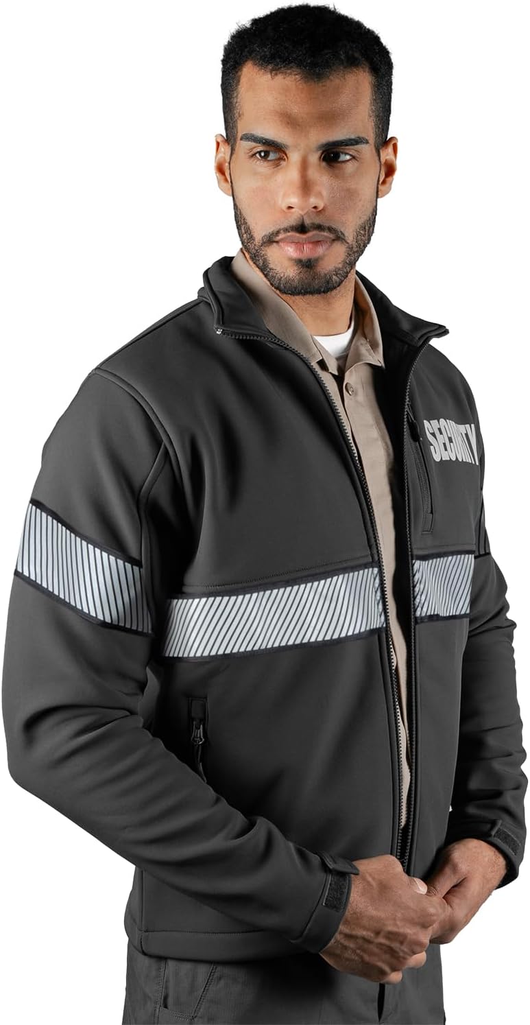 RYNO GEAR Men's Tactical Security Soft Shell Jacket