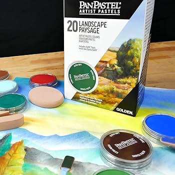 Amazon | ホルベイン パンパステル 20色セット ランドスケープ
