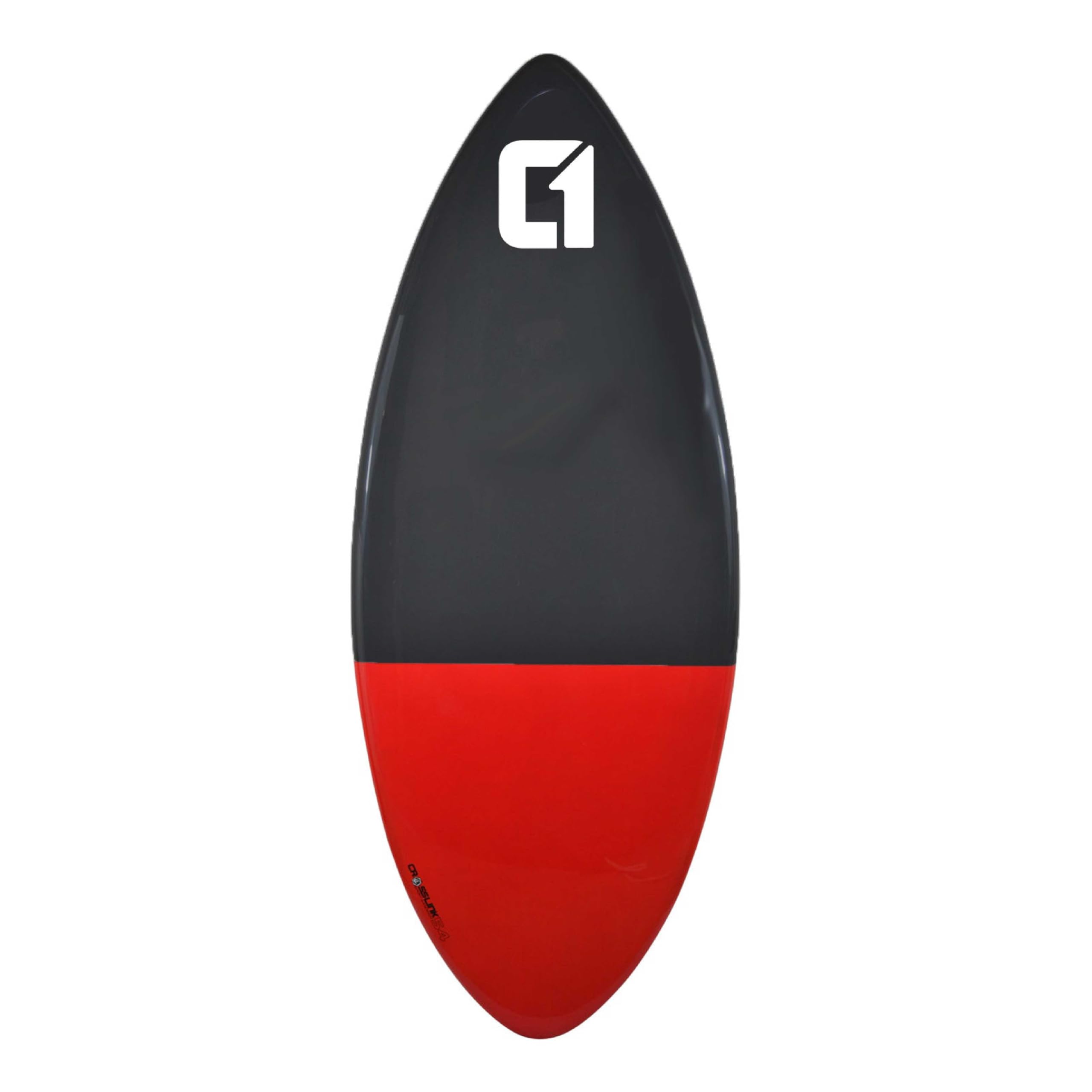 Skimboard – 127 cm EPS Epoxy Fiberglas Skimboard, rot