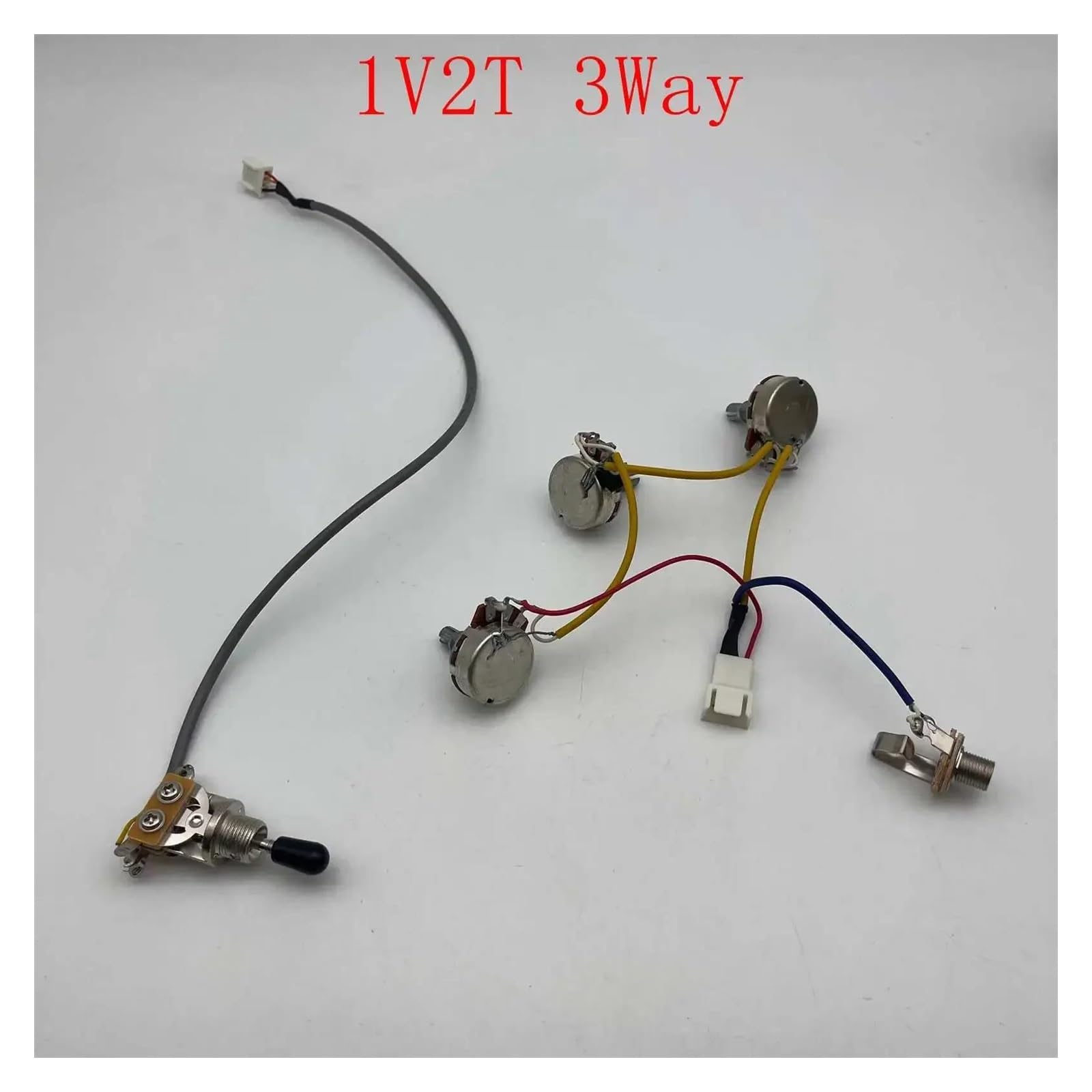 Profesjonalny Uprząż Gitarowy Klasyczny Zestaw Przetworników Gitarowych Humco 4C Z Trzypozycyjną Wiązką Przewodów Push Pull 2V1T(Wiring Harness)