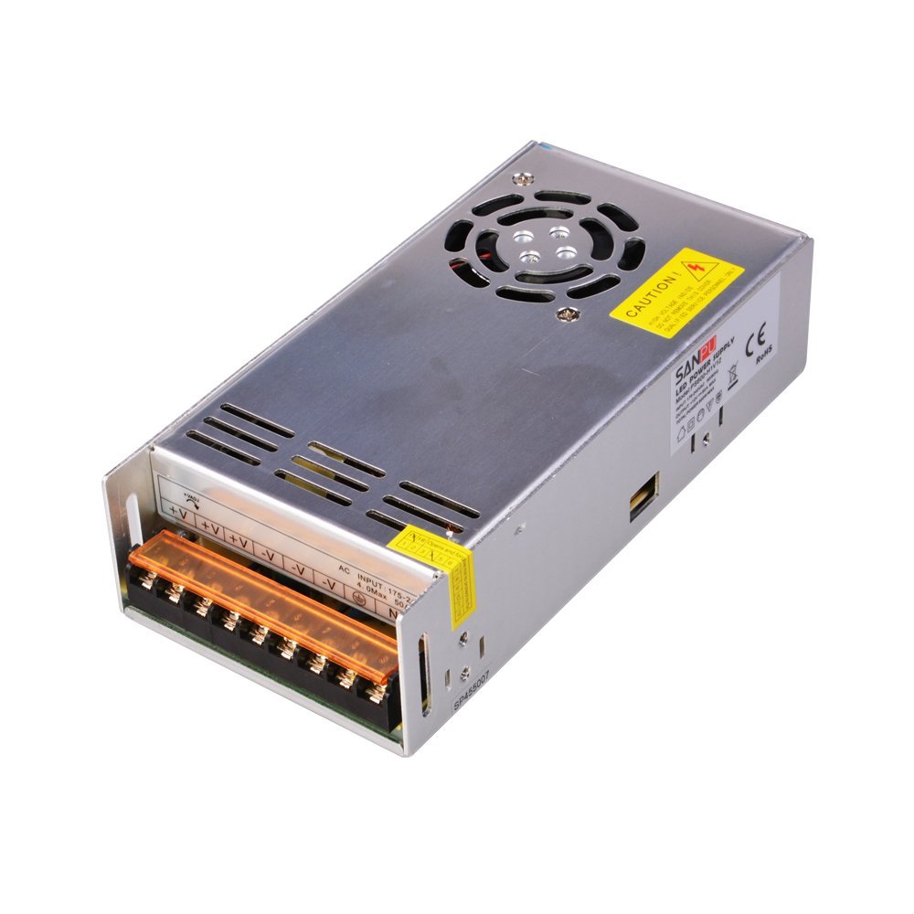 600 Watt LED Netzteil 12 V DC Einzelausgang für LED Innen Konstante Spannung AC-DC Transformator Transformator Driver 600 W 12 V
