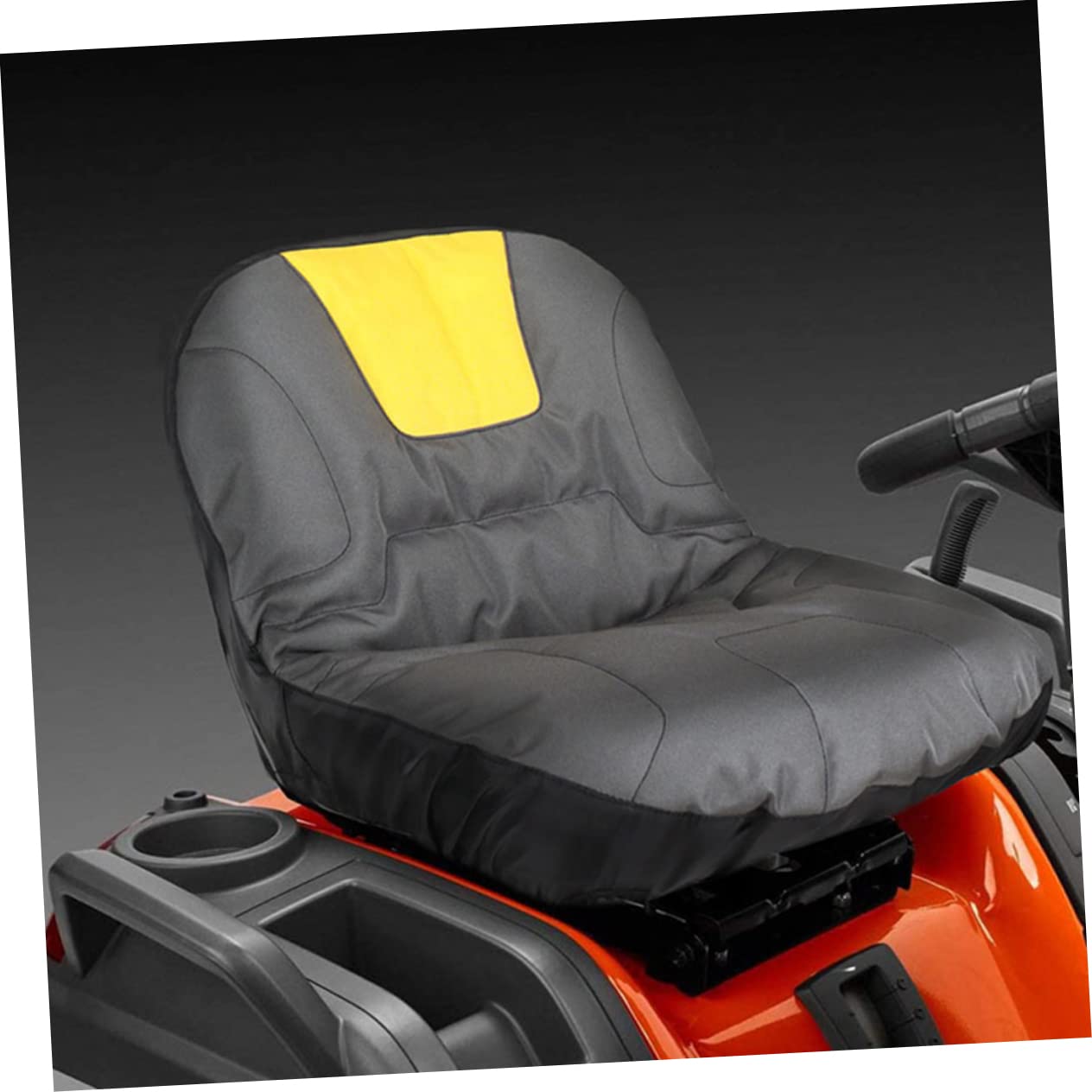 NULYLU Garden Tractor Seat Cover Large Storage Bag Polyester Suitable for Riding Mowers Tractors