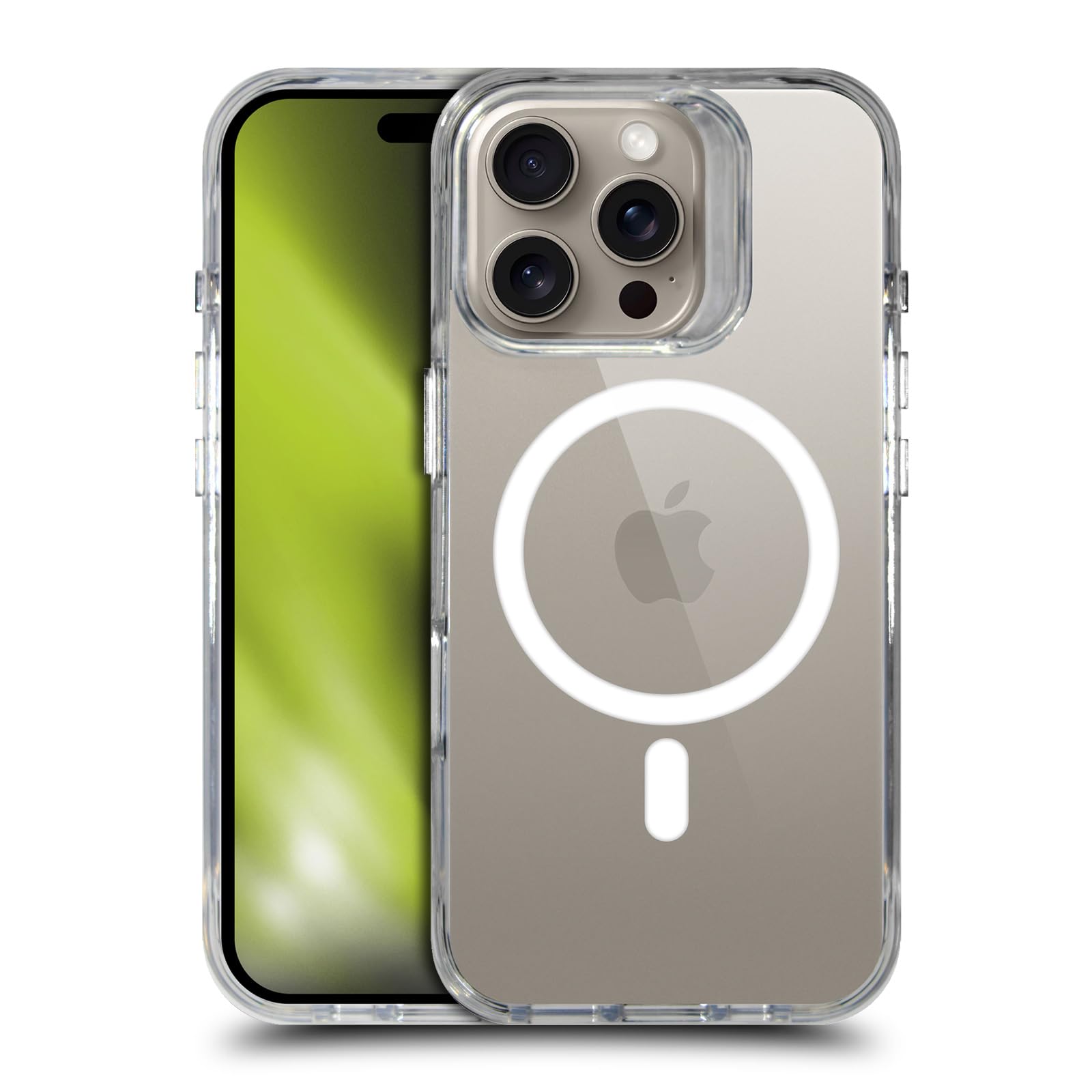 Coque antichoc iPhone 16 Pro Head Case Designs compatible MagSafe noire renforcée - 8