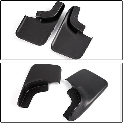 Miniatura 4 de CHEDA Guardabarros delanteros y traseros compatibles con Ford 2004-2014 F150 F-150 con guardabarros modelo 4 unidades