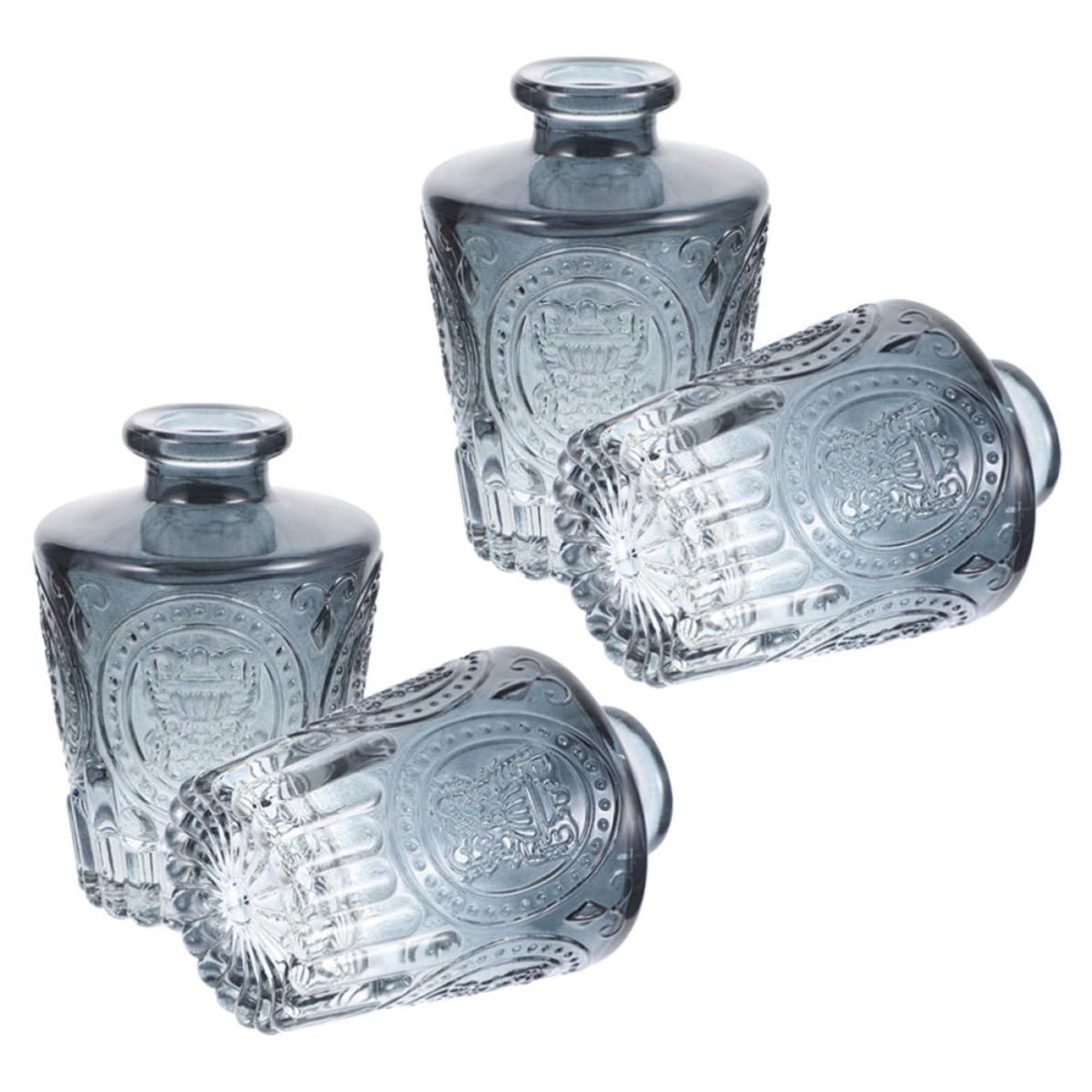 Bouteilles en verre décoratives haut de gamme pour parfums d'ambiance et design