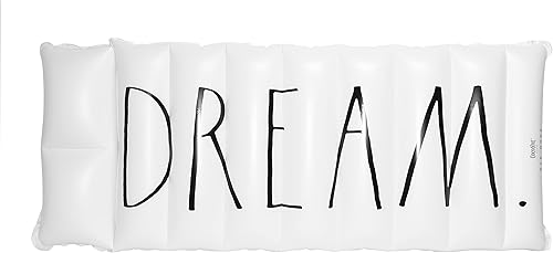 Miniatura 2 de Rae Dunn x CocoNut Float Deluxe Lounger Float - Nuevo flotador inflable multiusos de tamaño adulto - Balsa versátil para montar en fiestas de verano