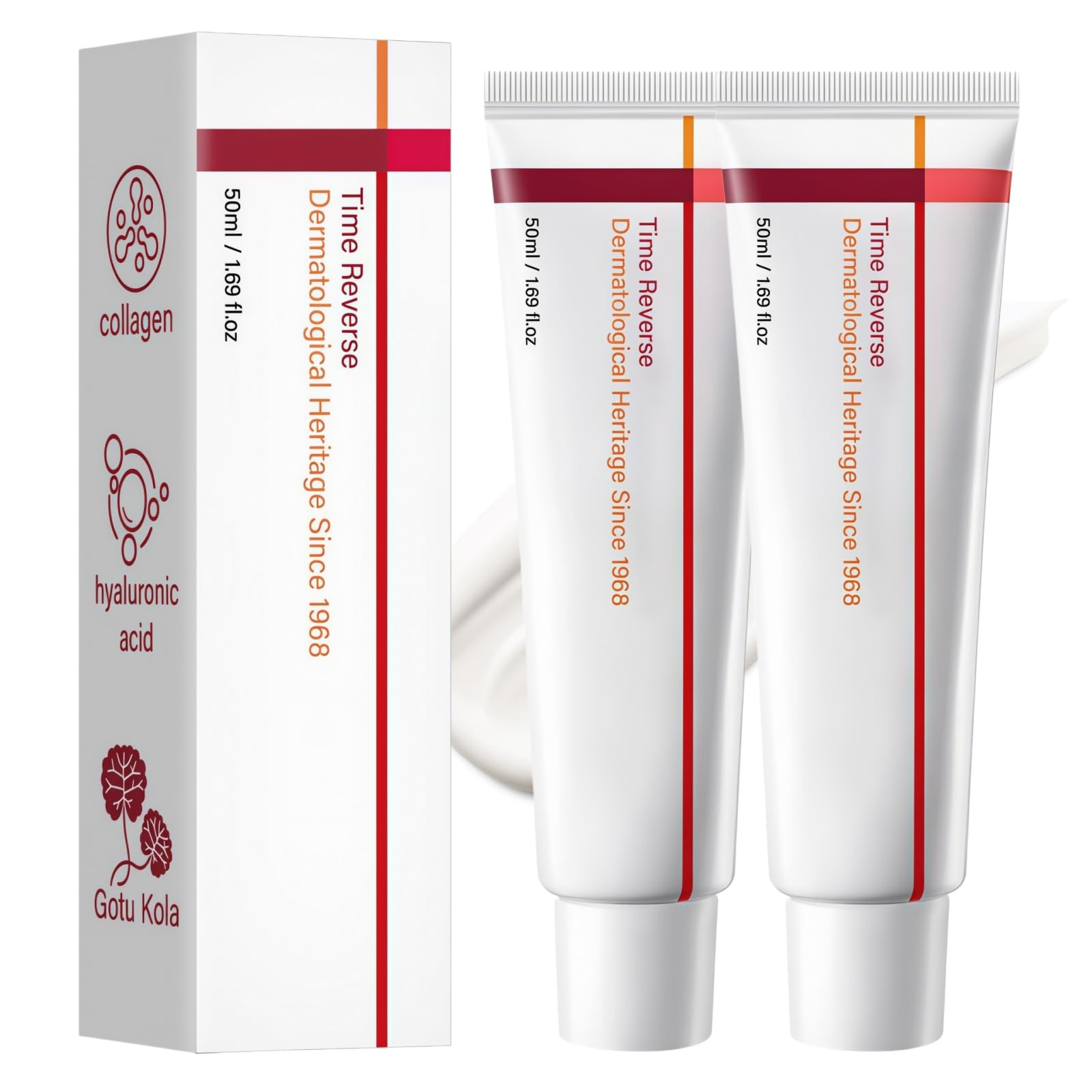 Koraglow Crema Viso Coreana con TECA Centella Asiatica e Acido Ialuronico, Idratazione Prolungata, 50 ml