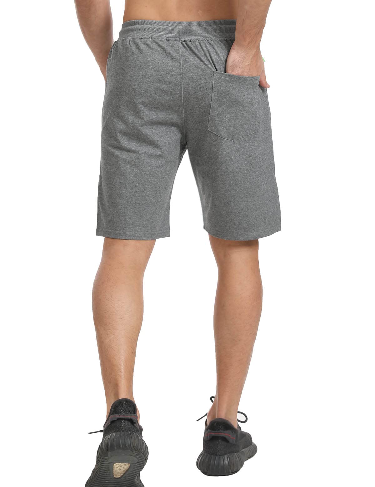 JustSun Pantaloncini Uomo Shorts Sportivi con Tasche con Zip
