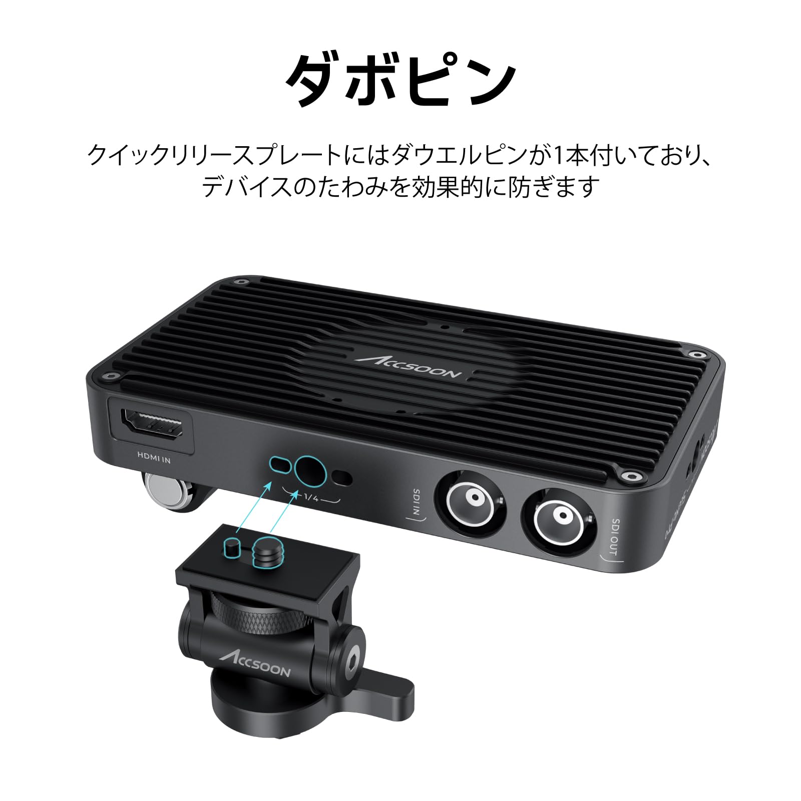 Amazon.co.jp: Accsoon 1/4 