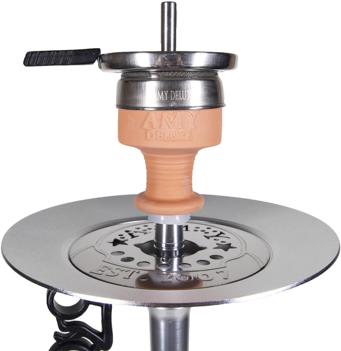 Amy Deluxe German hookah shisha set, 066.01 Alu Deluxe