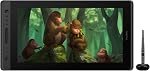 HUION Tablette de dessin graphique avec écran Kamvas Pro 12 Stylus sans batterie à affichage de stylo entièrement stratifié 8192 Pression du stylo, Compatible avec Chromebook, Windows, Mac et Linux