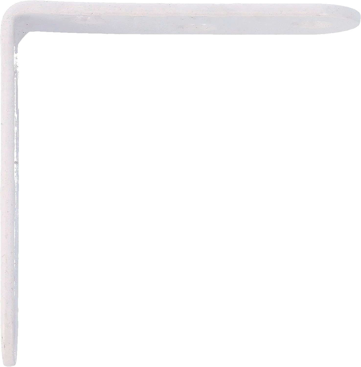 Amig - Pack of 100 Metal Reinforcement Angles - 20 x 16 x 1.5 mm - Square Edge - Designed with L Shape - for Fixing Wooden Furniture or Placing Shelves and Shelves - White Steel