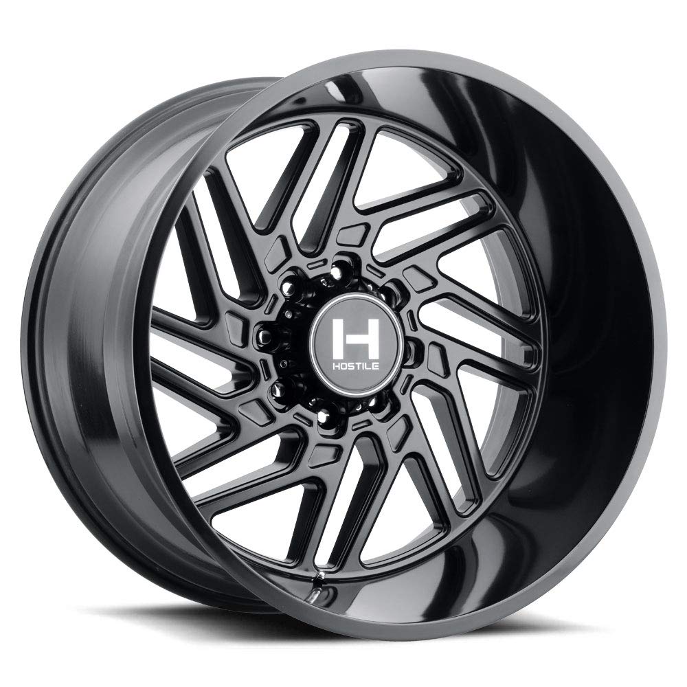 HOSTILEH116 Jigsaw Custom Wheel - Asphalt Rims - 20" x 10", -19 Offset, 6x139.7 Bolt Pattern, 106.1mm Hub