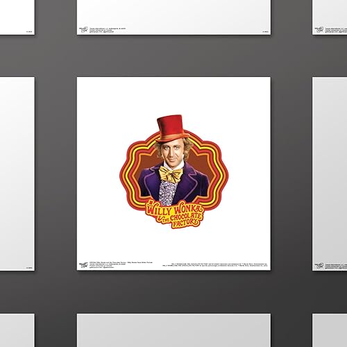 Miniatura 2 de Trends International Gallery Pops Willy Wonka and the Chocolate Factory - Póster de pared de retrato de Willy Wonka Gene Wilder, 12.00 x 12.00