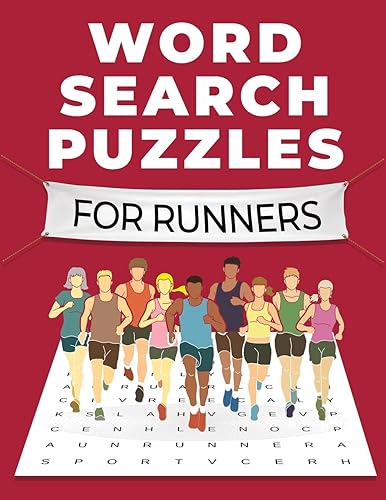Word Search Puzzles for Runners: A Fun and Challenging Themed Word Search Puzzle Book for Adults, Seniors, and Teens