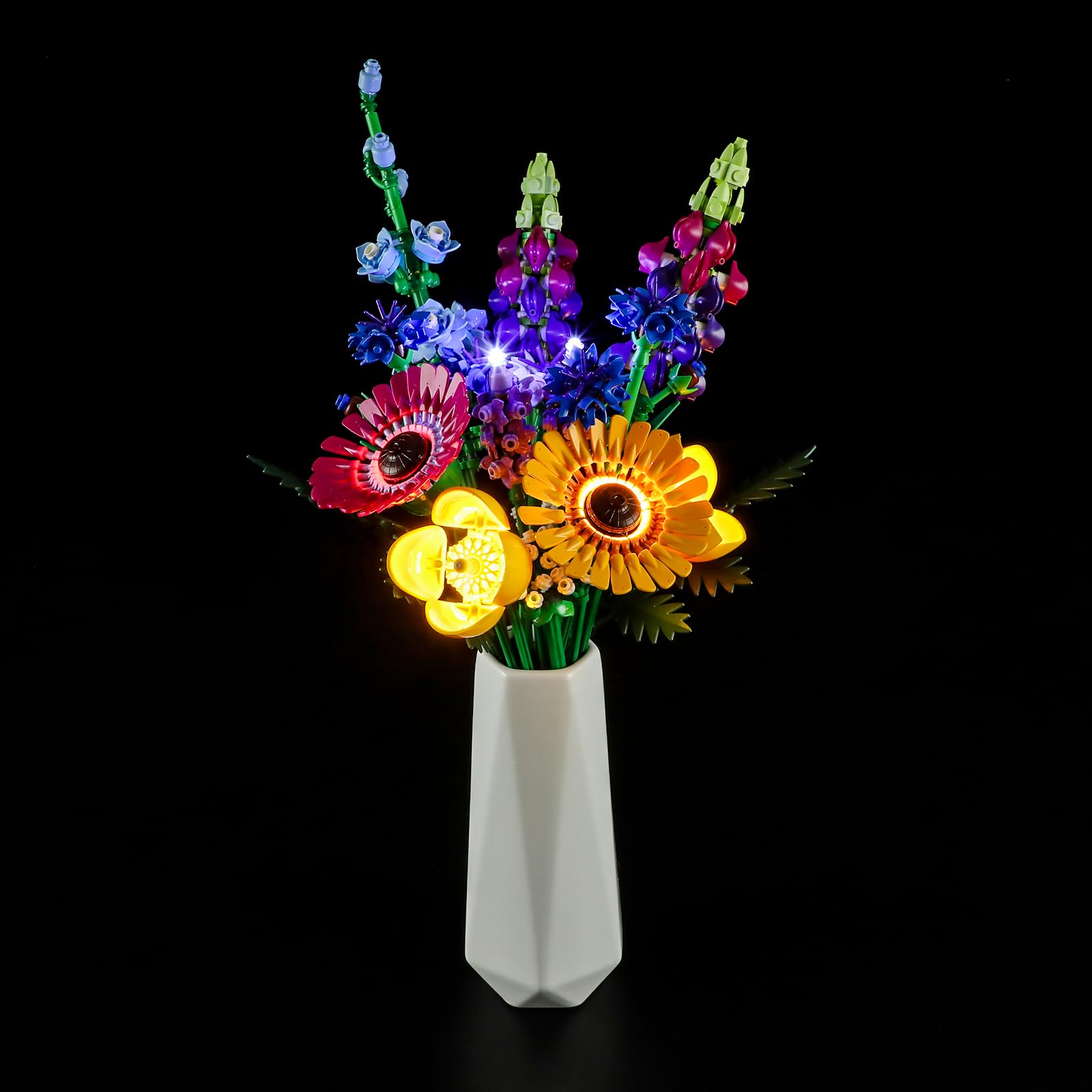LIGHTAILING Light for 10313 Wildflower-Bouquet - Led Lighting Kit Compatible with Building Blocks Model - NOT Included The Model Set - Image 3