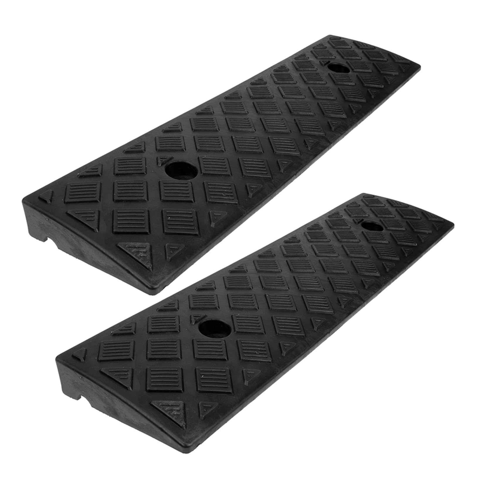 Rampe de seuil contre les chocs de trottoir Homoyoyo en caoutchouc plastique