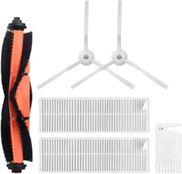Vacuum Mop Essential 2 In 1 mjstg1 ile Uyumlu 6 Adet yedek Par a Seti Xiaomi Mi Robot Vacuum Mop Essential 2 in 1 MJSTG1 Model Numaras  Uyumlu 6 l  Yedek Aksesuar Seti