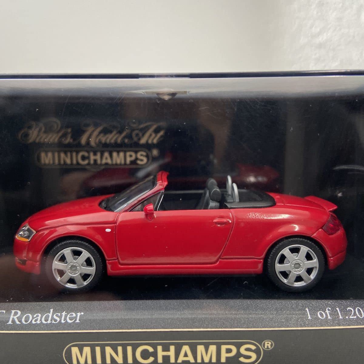 Amazon | MINICHAMPS 1/43 AUDI TT Roadster Red PMA ミニチャンプス