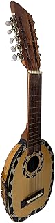 Traditional Charango, 10-String Folk Instrument, Wooden Body, Free Gig Bag Included