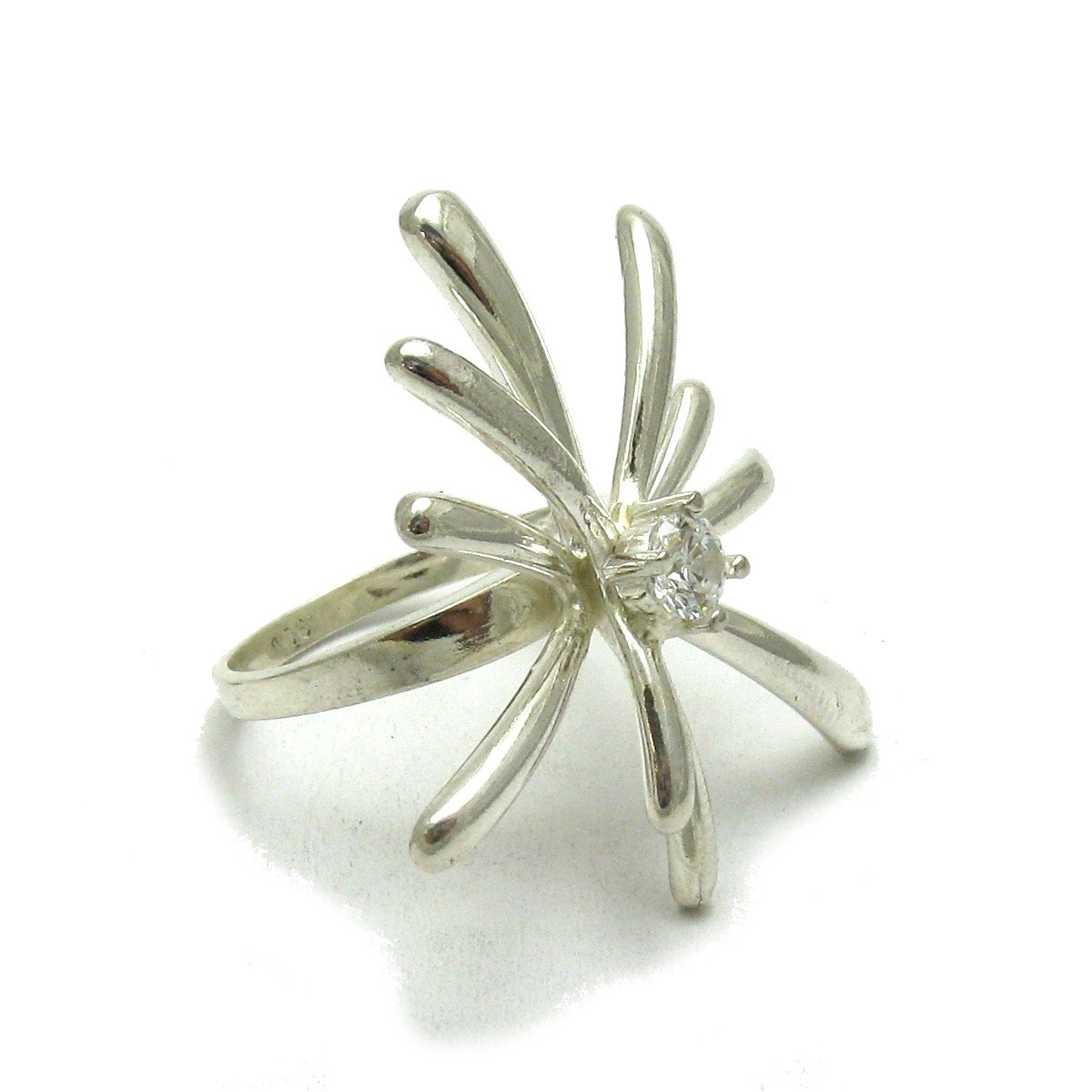 Sterling Silber Ring mit CZ 925 Empress jewellery Größe 46-71