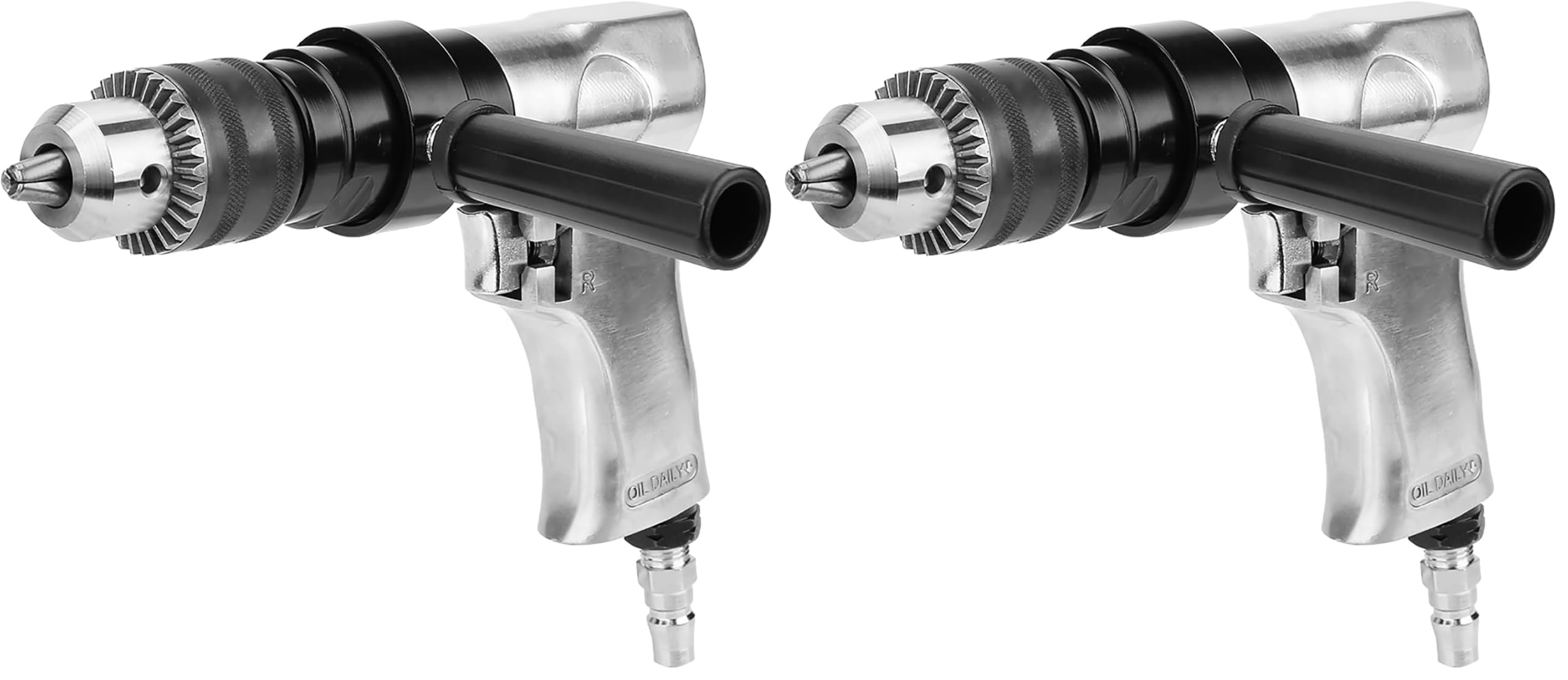 Pneumatic Drill 1/2" Chuck 700RPM Heavy-Duty Industrial Air Drill with Adjustable Speed & CW/CCW Rotation Anti-Vibration Handle for Drilling Tapping, Screwdriving — Amazon image 8