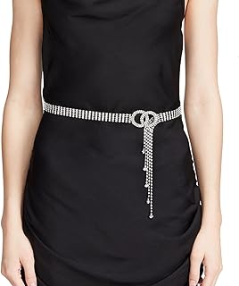 Sponsored Ad - Women Crystal Rhinestone Shiny Chain Waist Belt Party Club Sparkle Belt