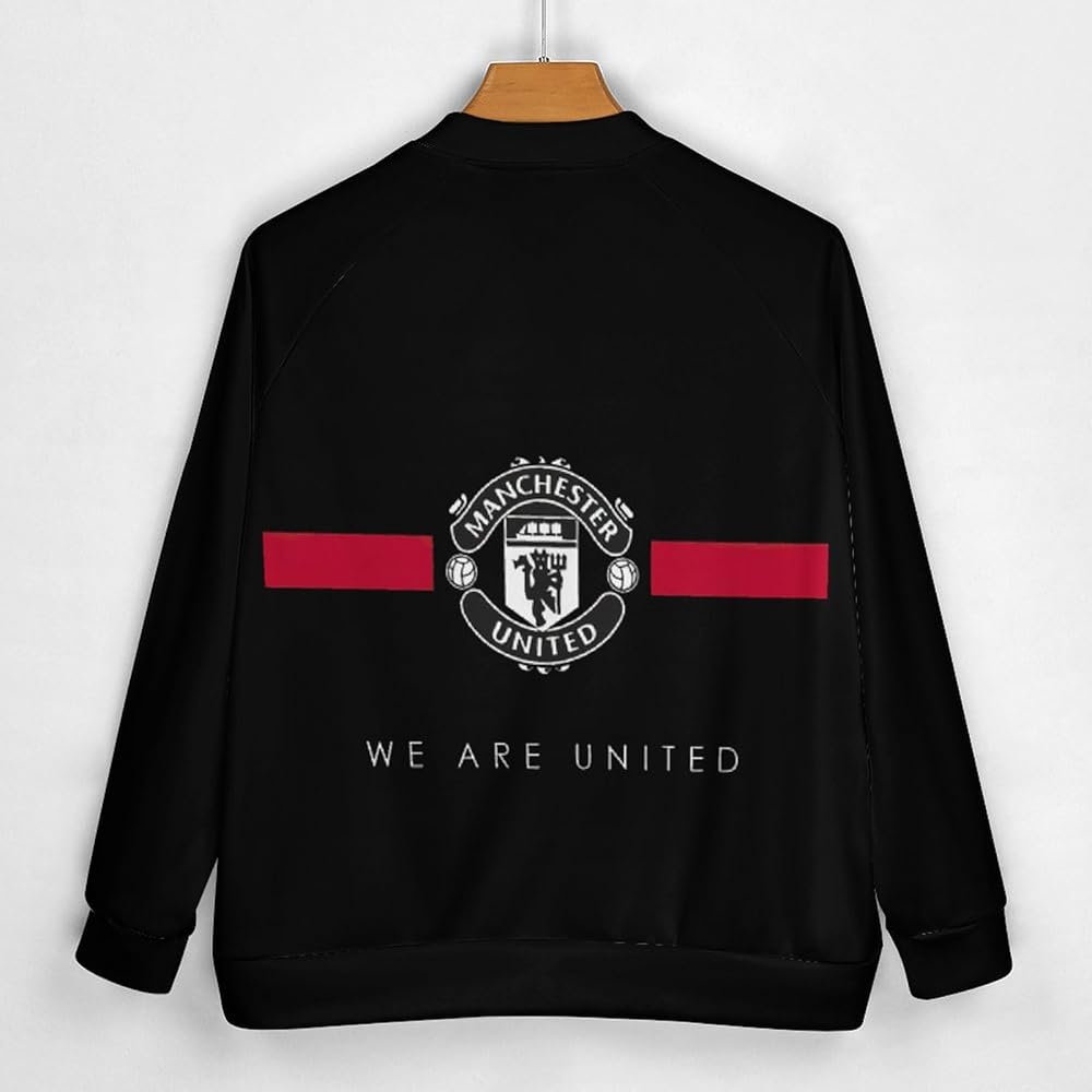 JF0366 マンチェスター・ユナイテッド カジュアル ベースボールジャケット 61X9wJvwitL._AC_AC_SY350_QL65_.jpg