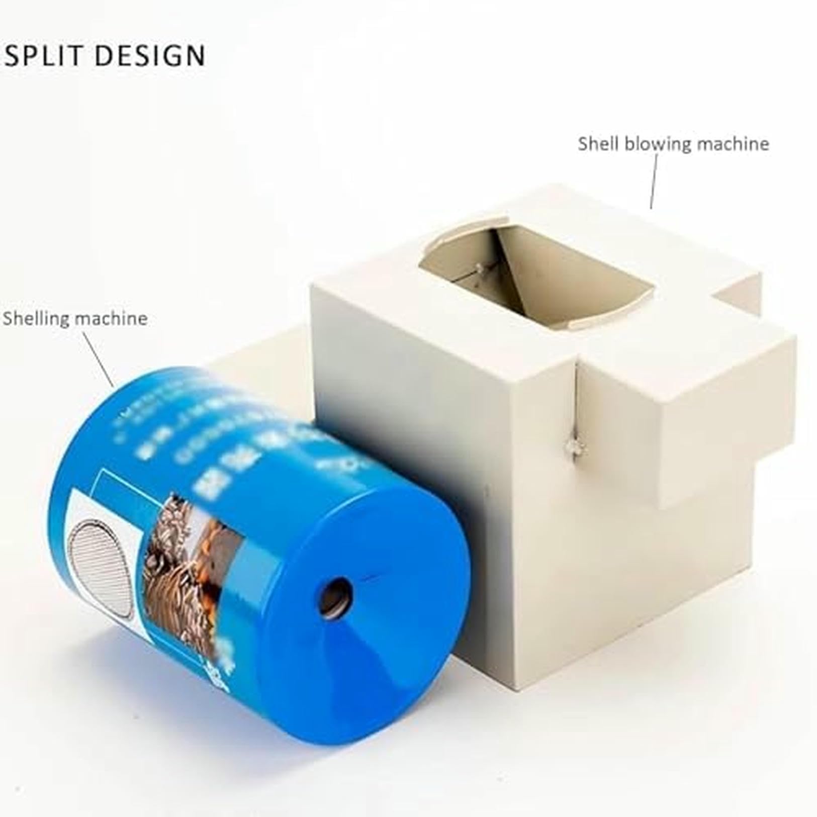 Éplucheur de graines de tournesol, éplucheur électrique avec souffleur et tamis, tension réglable pour usage domestique et commercial