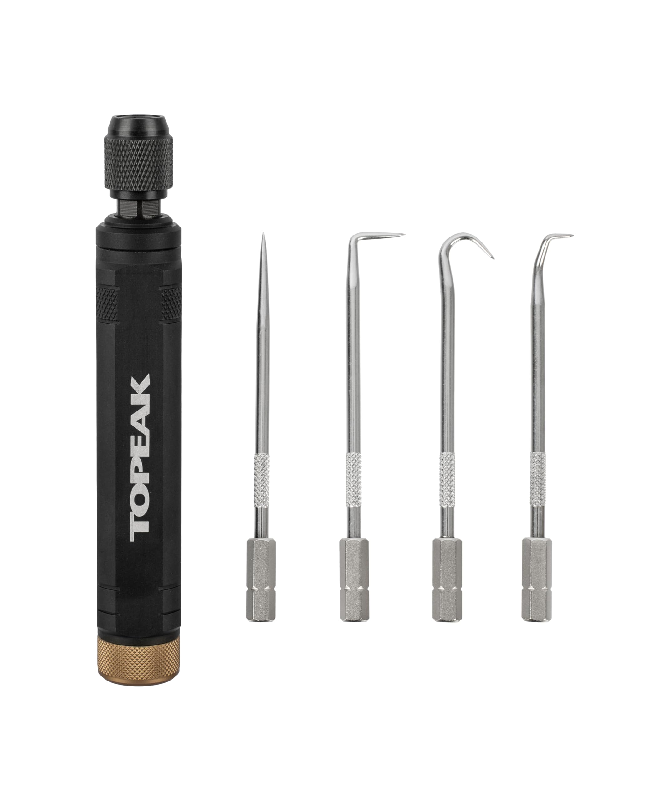 Topeak Unisex Utility Pick Set, Black/Silver, Standard Size EU