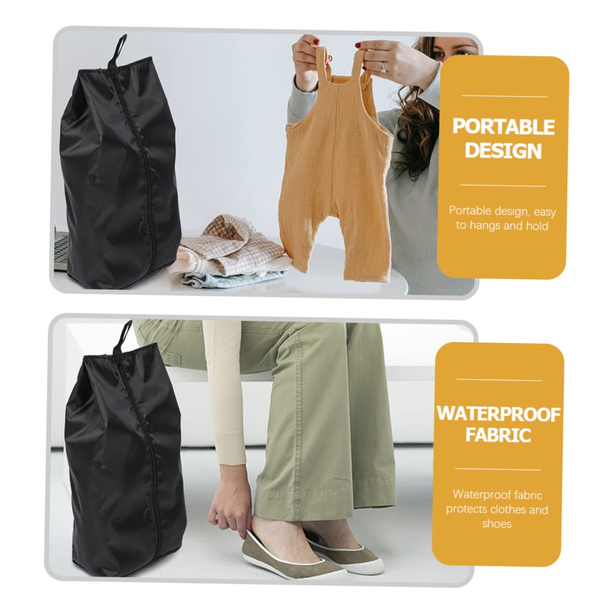 LIFKOME 6stücke Reise Schuhbeutel wasserdichte Oxford Schuhtaschen Mit Reißverschluss Für Sauberen Und Organisierten Transport Von Schuhen Und Wäsche