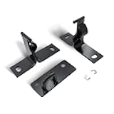 Rear Seat Mounting Brackets - Fold & Tumble Compatible with Jeep Wrangler YJ 1987-1995 & CJ 1976-1986