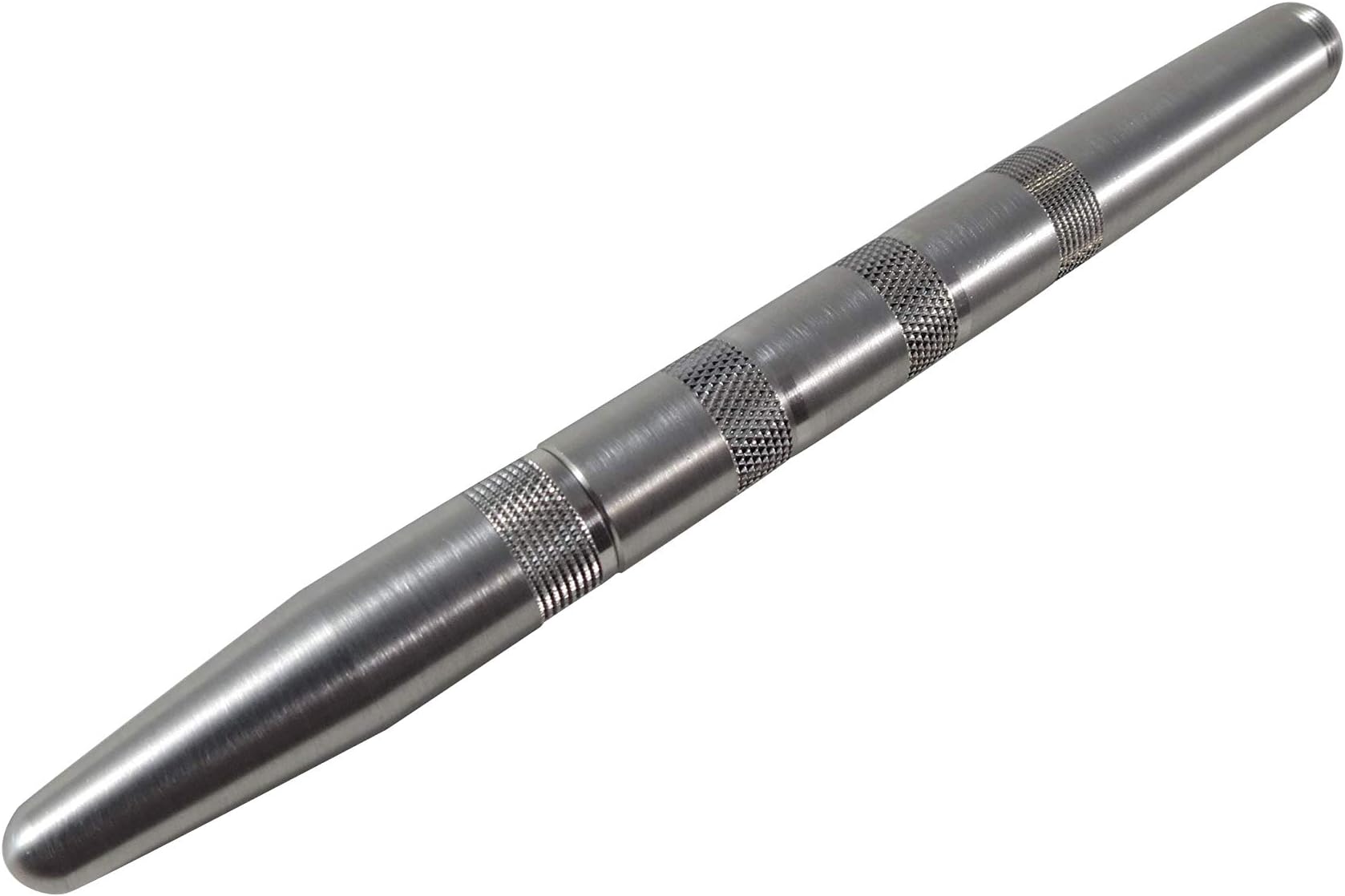 Solid Pen - Machined Ballpoint Pen, Pocket Pens, Fine Point, Gel Black Ink, Made in the USA