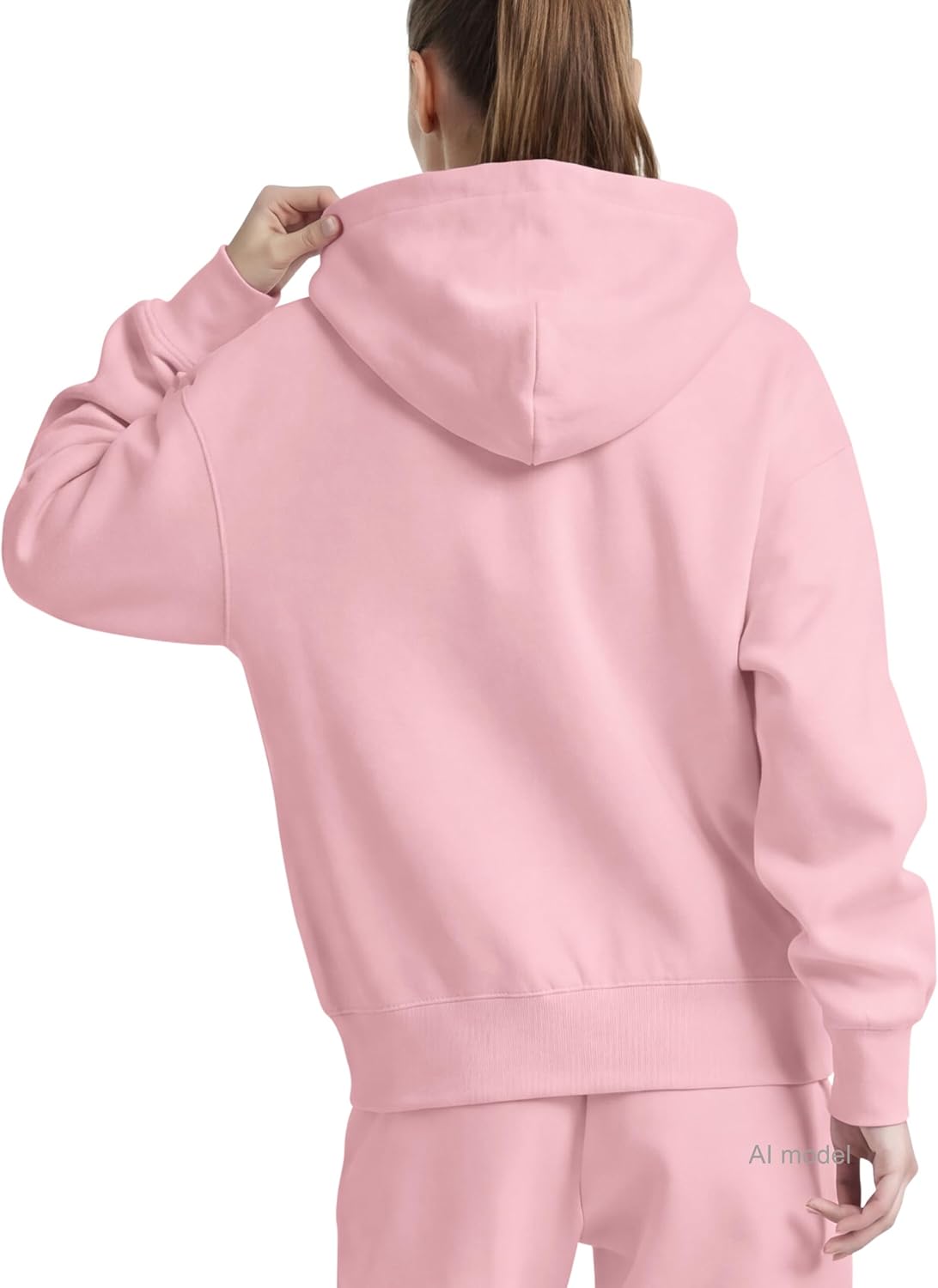 Champion Women's Powerblend Fleece Zip-up Hoodie,standard Fit,"c" Logo image 2
