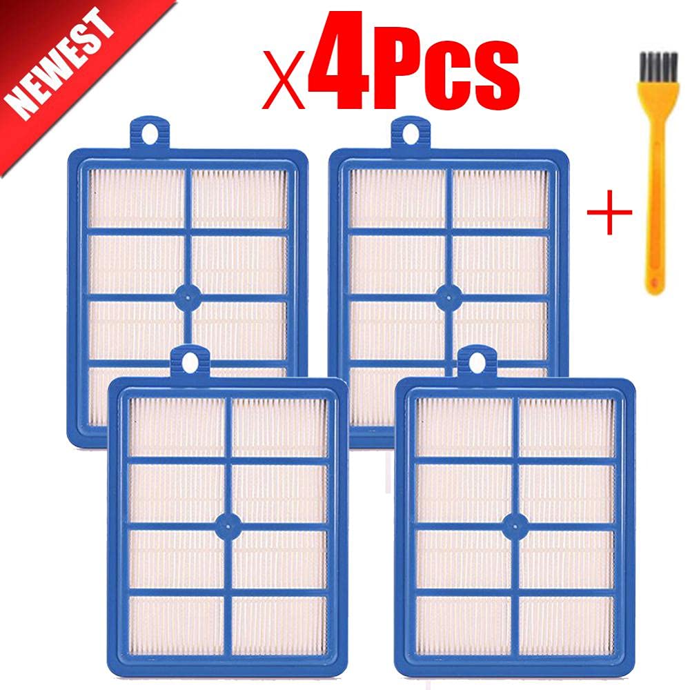 Filtro HEPA H13 Lavabile for aspirapolvere Filtro H12 for Philips FC9150 FC9199 FC9071 FC8038 FC9262 Ricambi Electrolux(4Pcs)