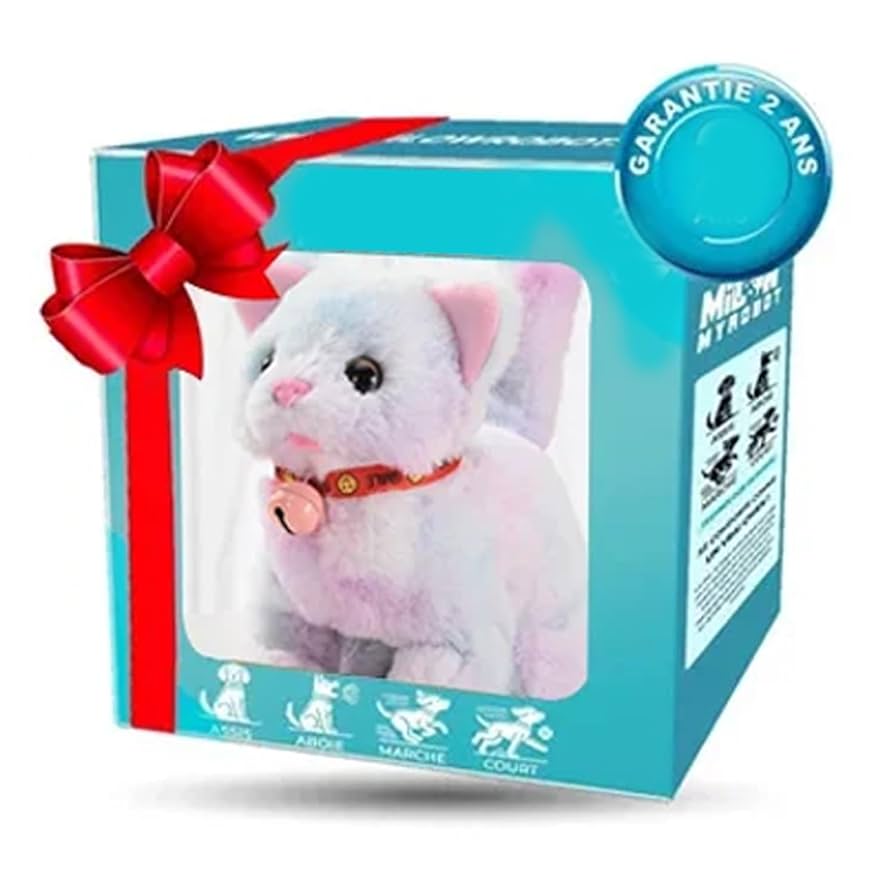 新品 レア 鳴く 電動 ねこ ロボット 猫 ぬいぐるみ ネコ 人形 タカラ 昭和 Amazon.co.jp: 鳴く 電動 ねこ ロボット 猫 ぬいぐるみ ネコ