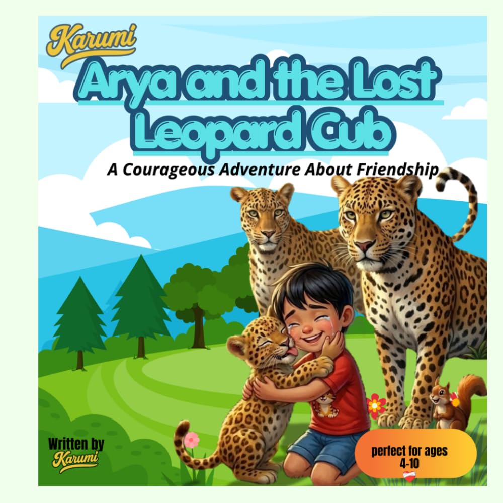 Arya and the Lost Leopard Cub: A Heartwarming Adventure About Friendship, Courage, and Togetherness